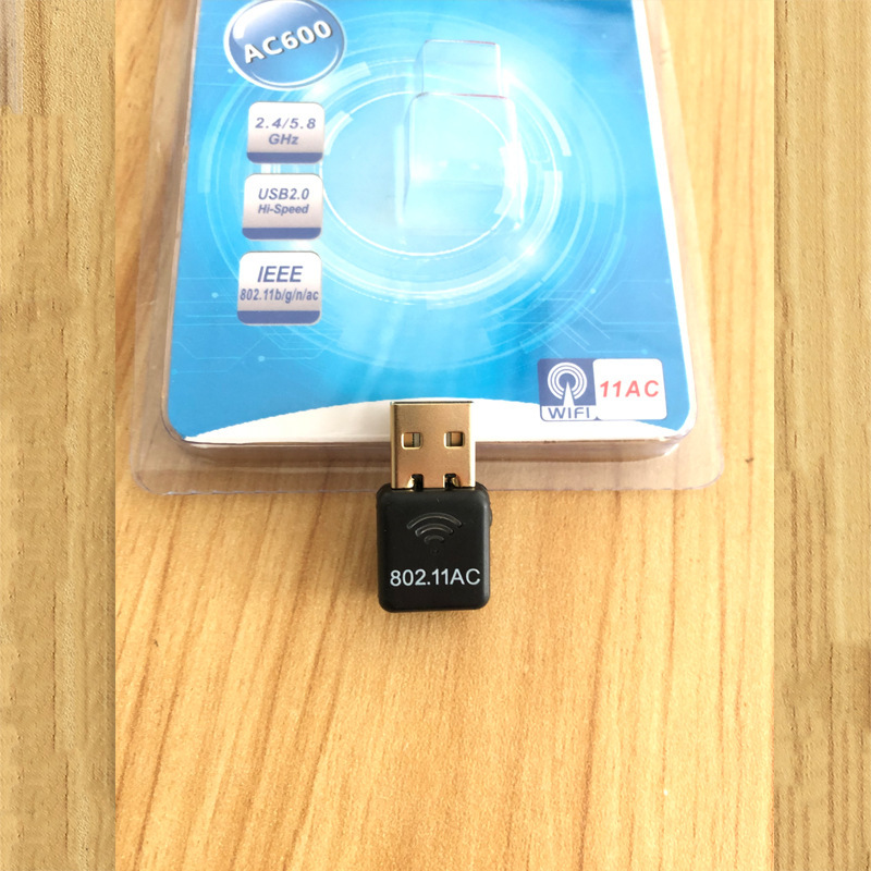 600M two-frequency wireless network card 11ac 2.4G/5G USB WIFI wireless receiver RTL8811AU