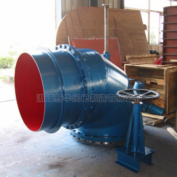 Zhejiang Xinhua Valve PZ1 PZII2 Straight-angle water distribution gate mine water well sewage treatment valves