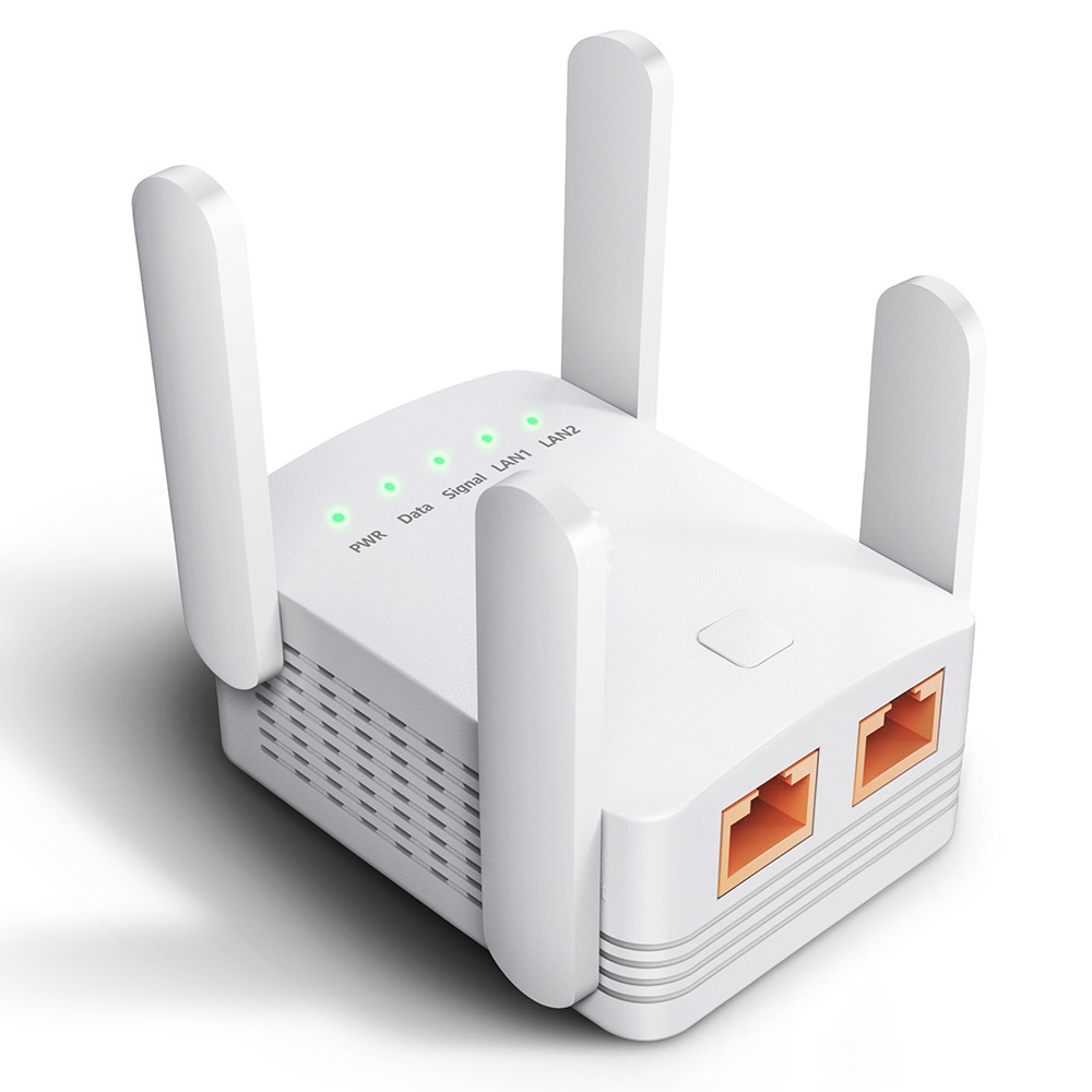 Upgrade Enhanced 1200M Double-frequency WIFI Repeater 5G WiFi Extension