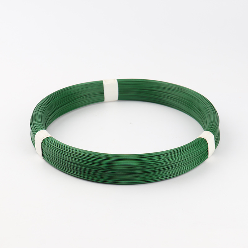 PVC-painted wire, PVC-painted wire, PE-painted black-wire-painted wire, with all the specifications of zinc wire.