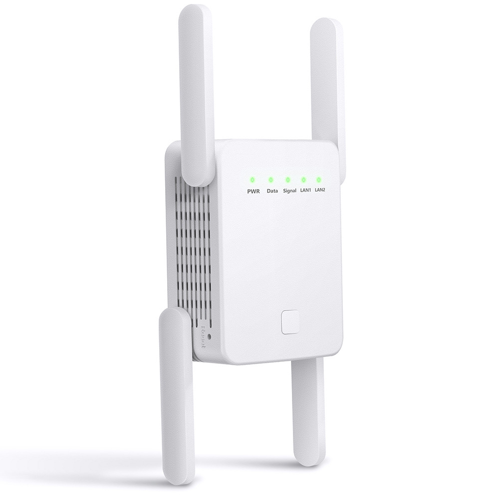 Upgrade Enhanced 1200M Double-frequency WIFI Repeater 5G WiFi Extension