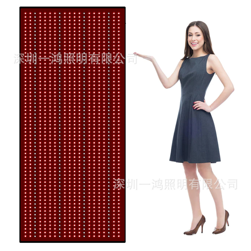 Shenzhen plant supplies a cross-border electrician's red phototherapy mat.