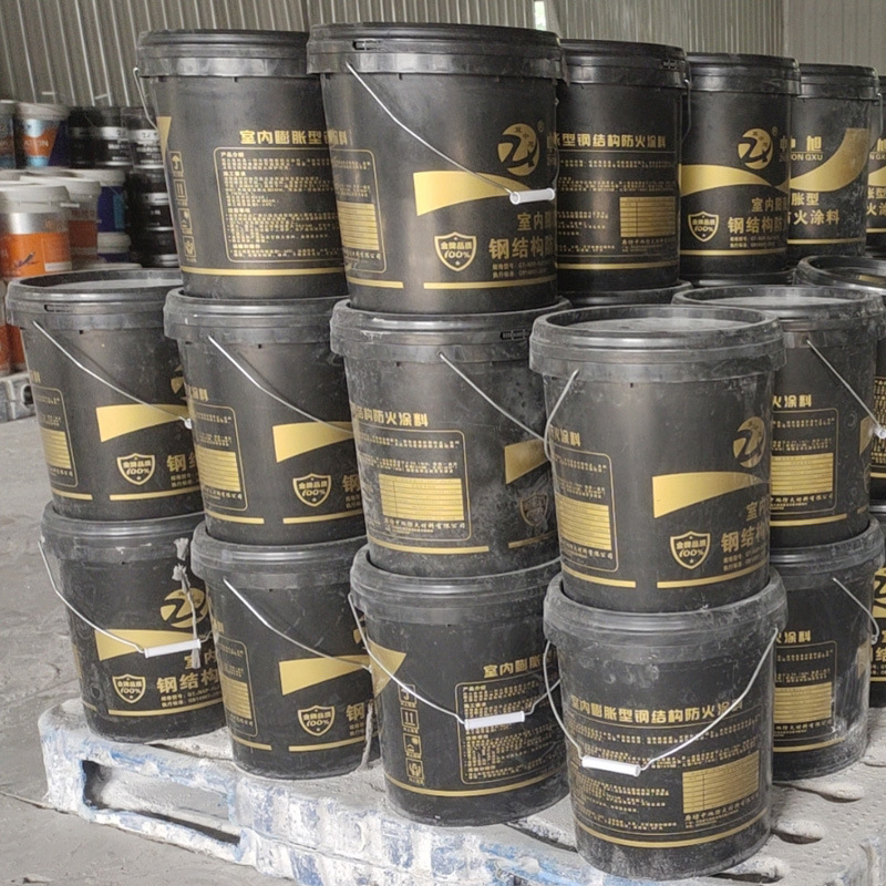 Fireproof paints for fireproof steel structures in expansion.