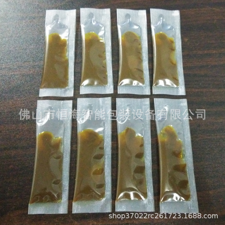 厂家生产恒海包装机械黄油全自动包装机膏体液体充填封口机可定制