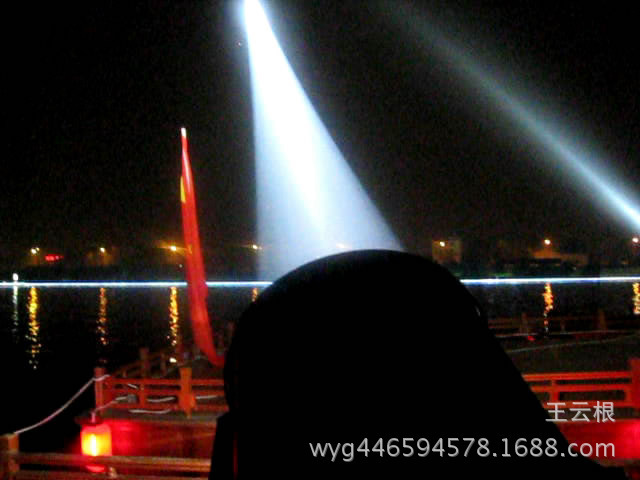 Supplying a high-light searchlight from the beach park, monitoring rose lights, 3 kilowatts of self-swaying cannons.