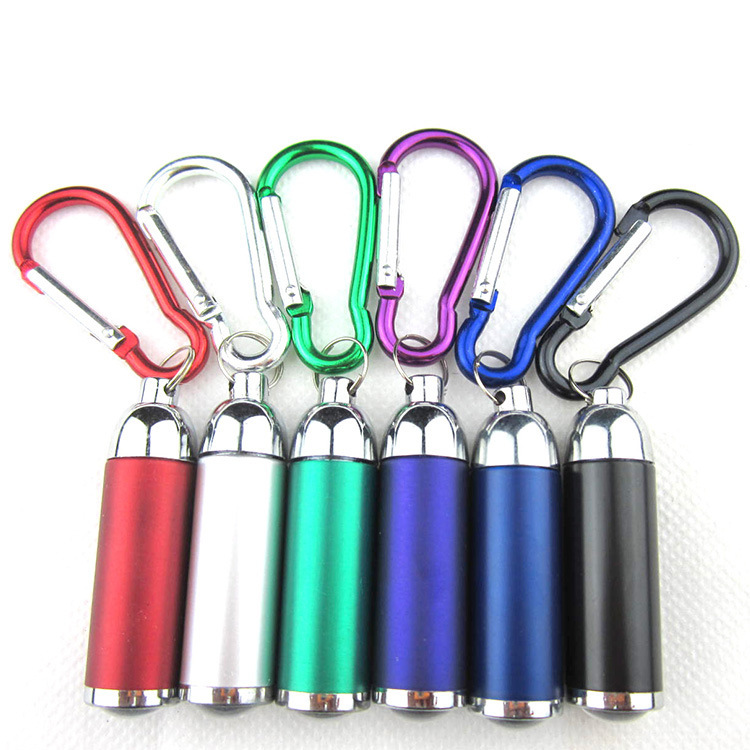 LED pull-up little flashlight, zoom in, gift key buttons to Logo.