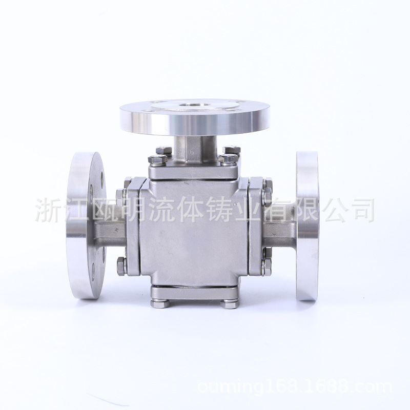 Silicon soluble Q44F/Q45F Triton French ball valve 304L Triton French square ball valve