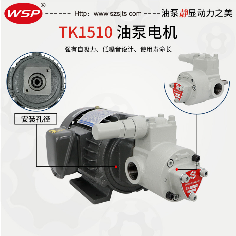 Taiwan Vision TK 1508 TK 1510 Oil Pumping Tank Series Lubricating Oil Pumps Gear Pumping Engine TK15