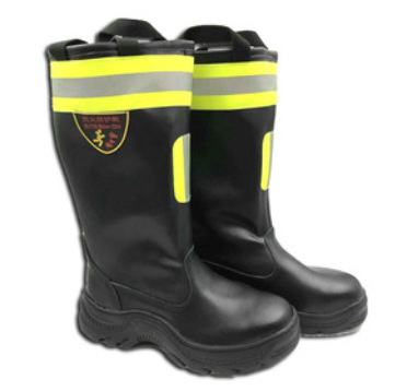 Firefighter protection boots.