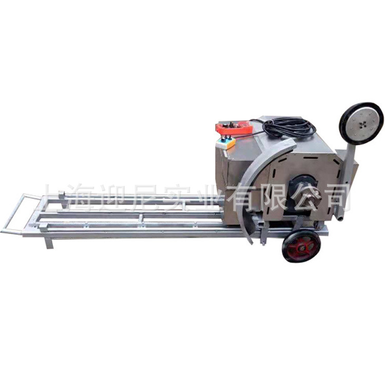 Operation convenience, high-security factor wireless remote control and cable-controlled electric rope saws