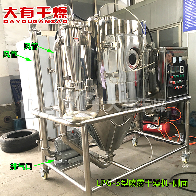 大學用5型噴霧乾燥機 小實驗離心噴霧 迷你小型噴霧乾燥設備