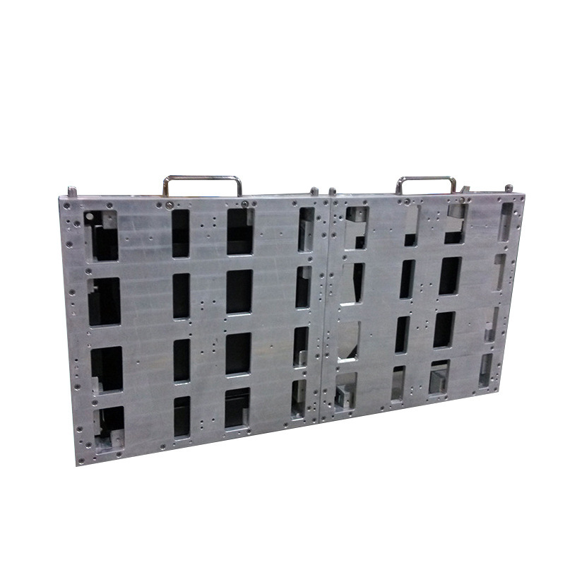 Aluminium-type cabinets for gold-forming stainless steel machines, automation equipment and contours