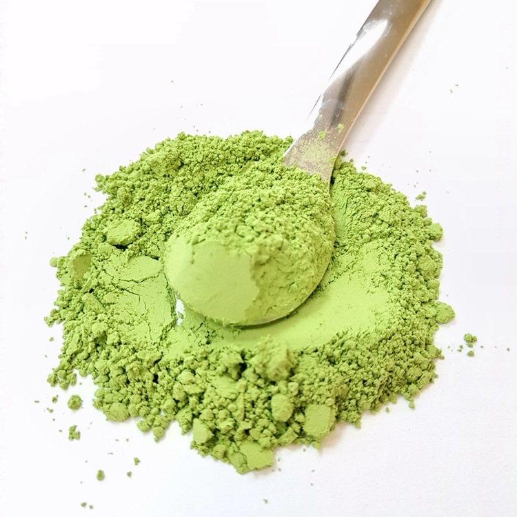 ISO certification plant, national-made green tea powder, like tea powder, fine powder, 300 soles, direct hair.