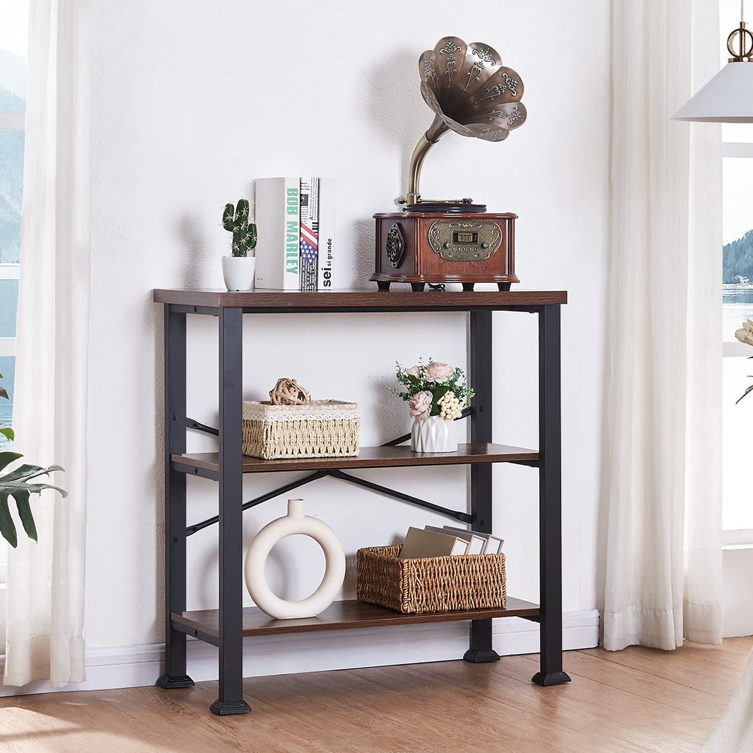 Simple steel shelf home to house, small-house living room, multiple floors of space from walled toy