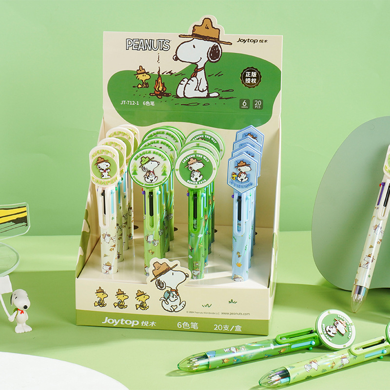 Joytop làm vui lòng cây viết 6 màu của MuSnoby để nhấn trọng tâm của một lớp học đa màu.