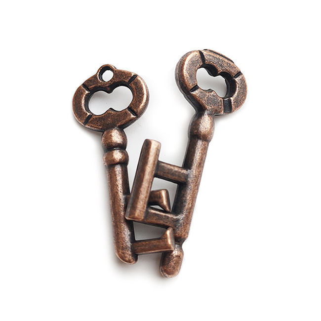 Alloy key locks, toy locks.