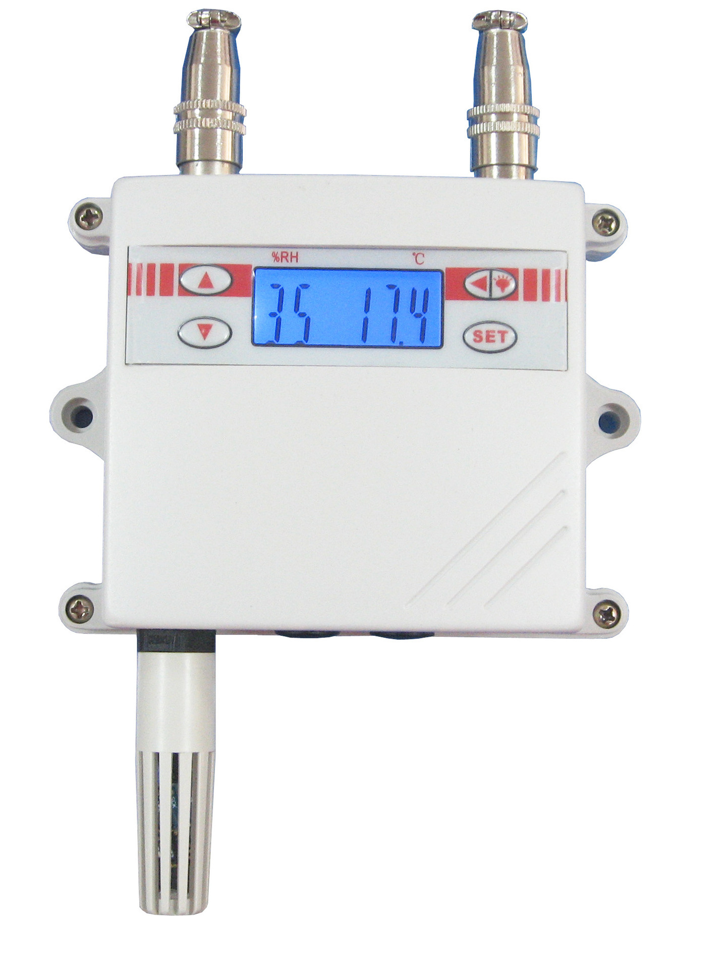 Tinko Walled Temperature Numbers Visible Transceiver with LCD