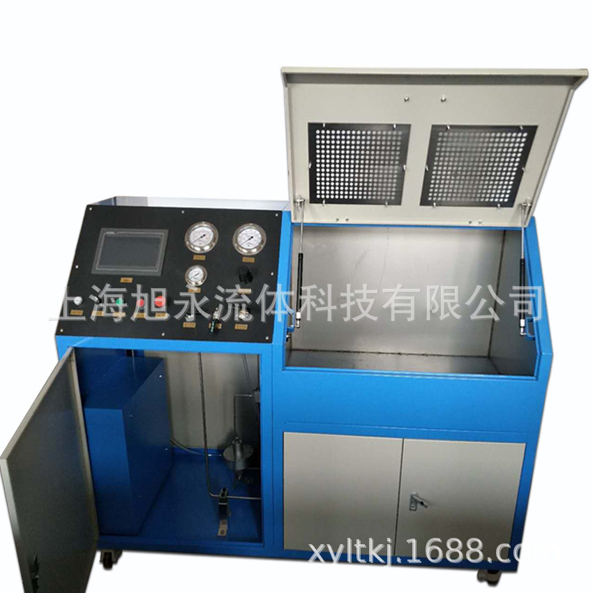 Specialized air-conditioning tube blast tester, self-pulsive exhaust test table for tubes.