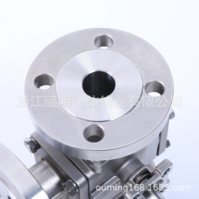 Silicon soluble Q44F/Q45F Triton French ball valve 304L Triton French square ball valve