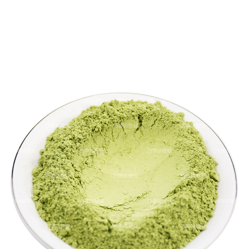 ISO certification plant, national-made green tea powder, like tea powder, fine powder, 300 soles, direct hair.