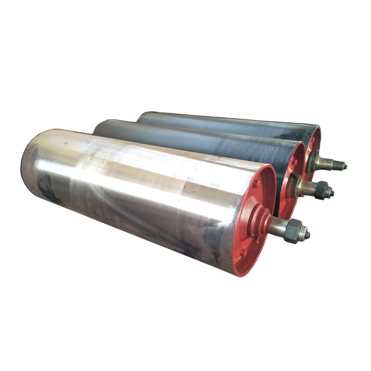 Supply of a belt transporter roller, powerless pack caster to roller, pack roller.