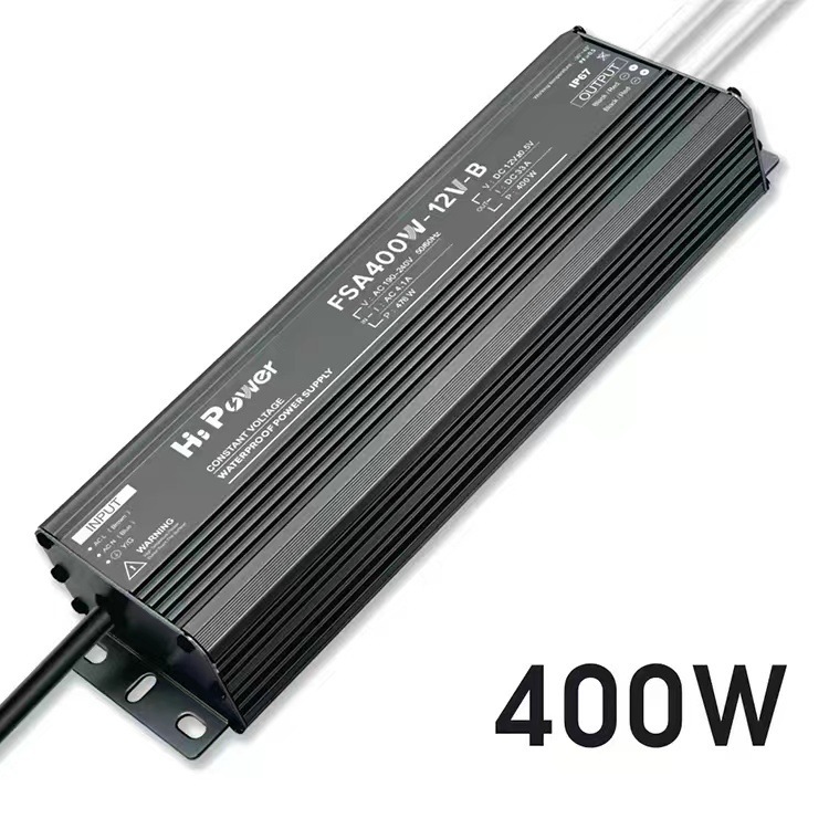 전압: 12V24V 수력 전기 12V60W100W150W300WW400W600 W 전원 IP67