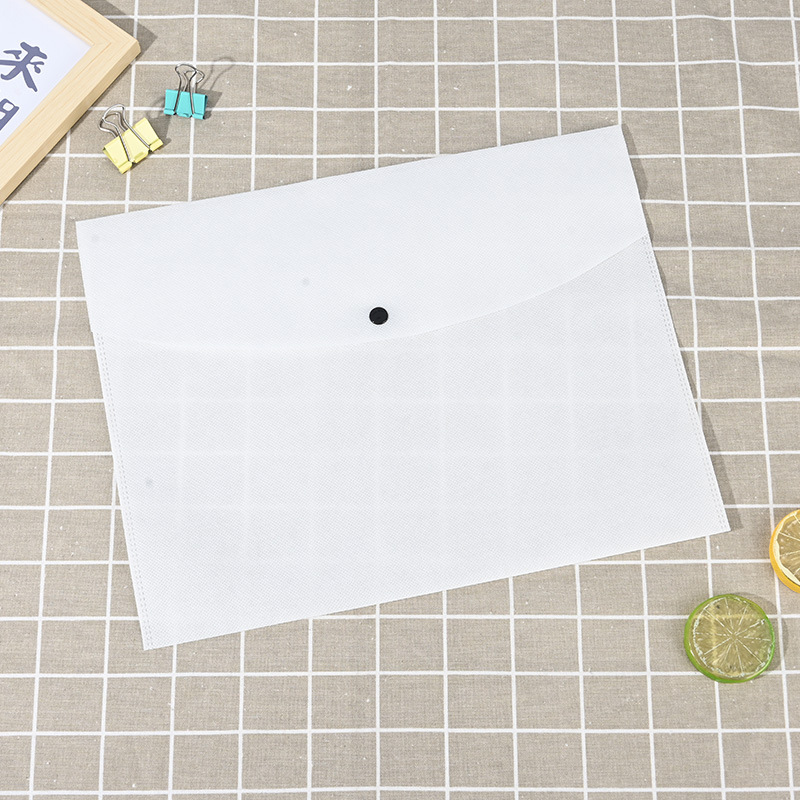 無紡布服裝袋現貨批發 廣告宣傳袋文件袋皮具防塵按扣包裝袋定 制