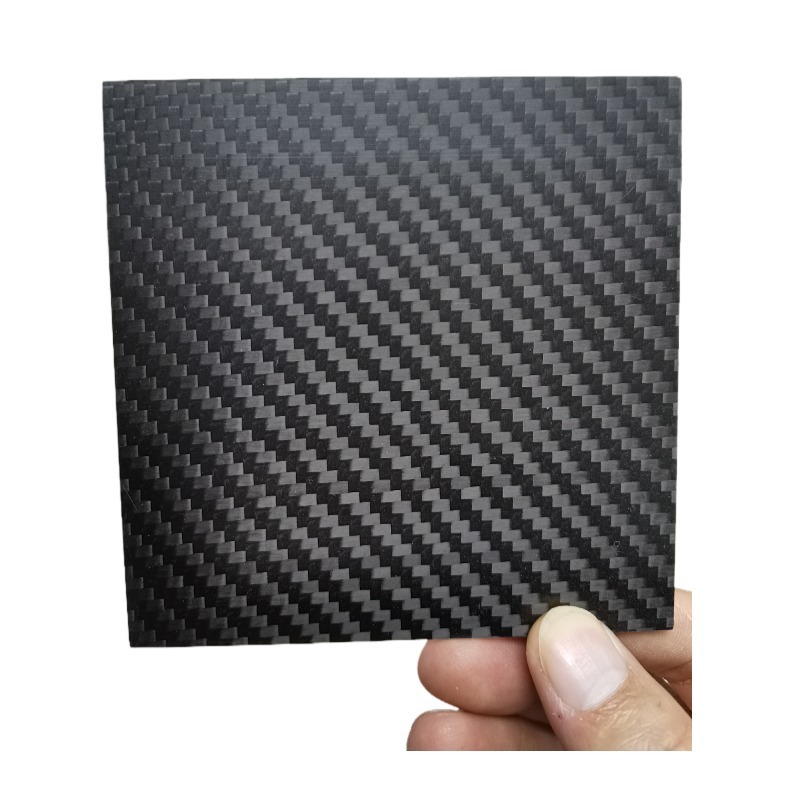 Wholesale 3K pure carbon fibreboard ultra- thin, high-intensity carbon-fibre material processing of cell phone shells