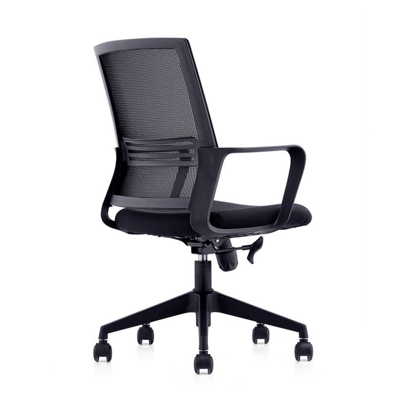 Direct sale of steel-coated foot office chairs, fixed-hand-on-wire pent-up office clerks rely on the back chair