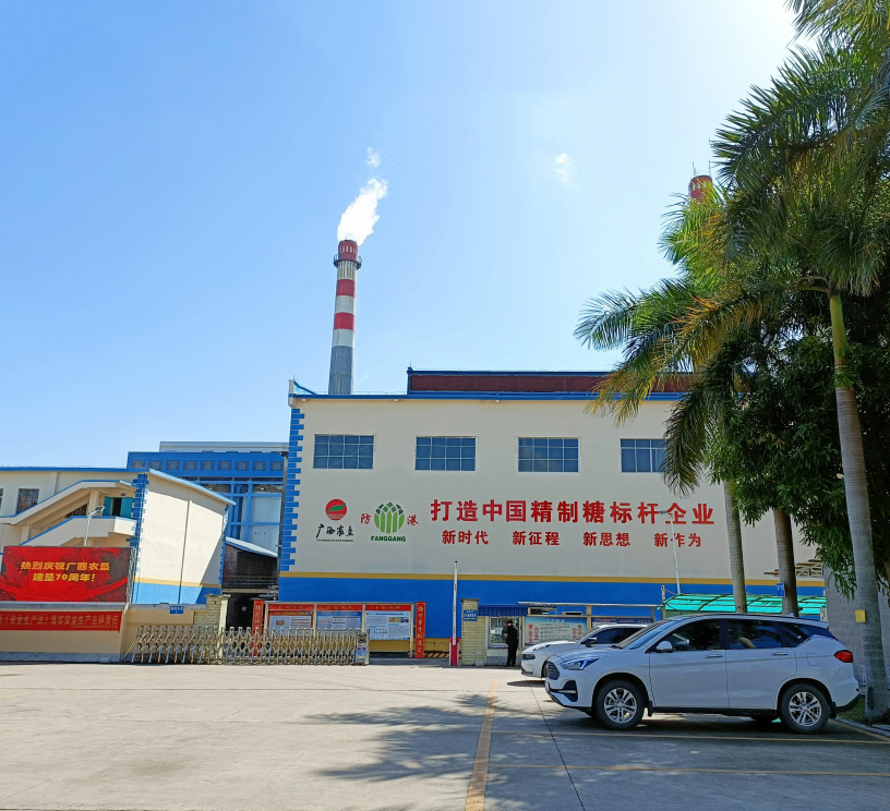 Nhóm đường Guangxi, làm đường trắng, nướng bằng đường mía.