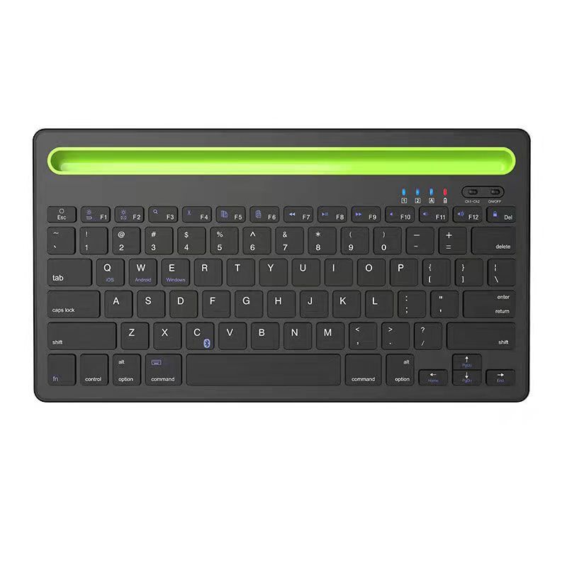 Wireless Bluetooth Keyboard will carry a thin silent card slot flatbed laptop for general wholesale distribution.