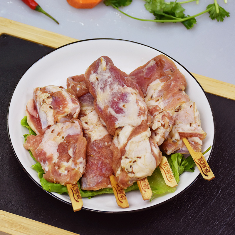 Inner Mongolia special lamb chops fresh ready-to-eat vacuum pack, or hot-to-eat bag of 400g ready-to-prefabricated vegetables