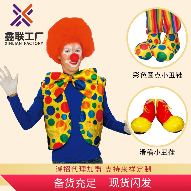 Bộ trang phục Joker mặc vì Halloween hóa trang cho trang phục người lớn cho chương trình xiếc diễn