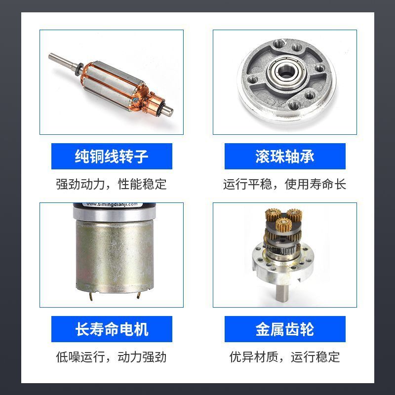 SG36XR-Ga planet's speed-reducing micropower