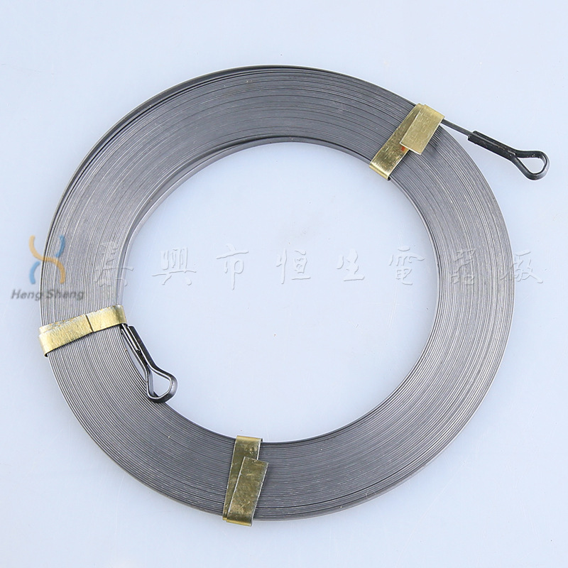 金屬扁鋼絲引線拉線器穿牆線 15m cable puller【可拍】