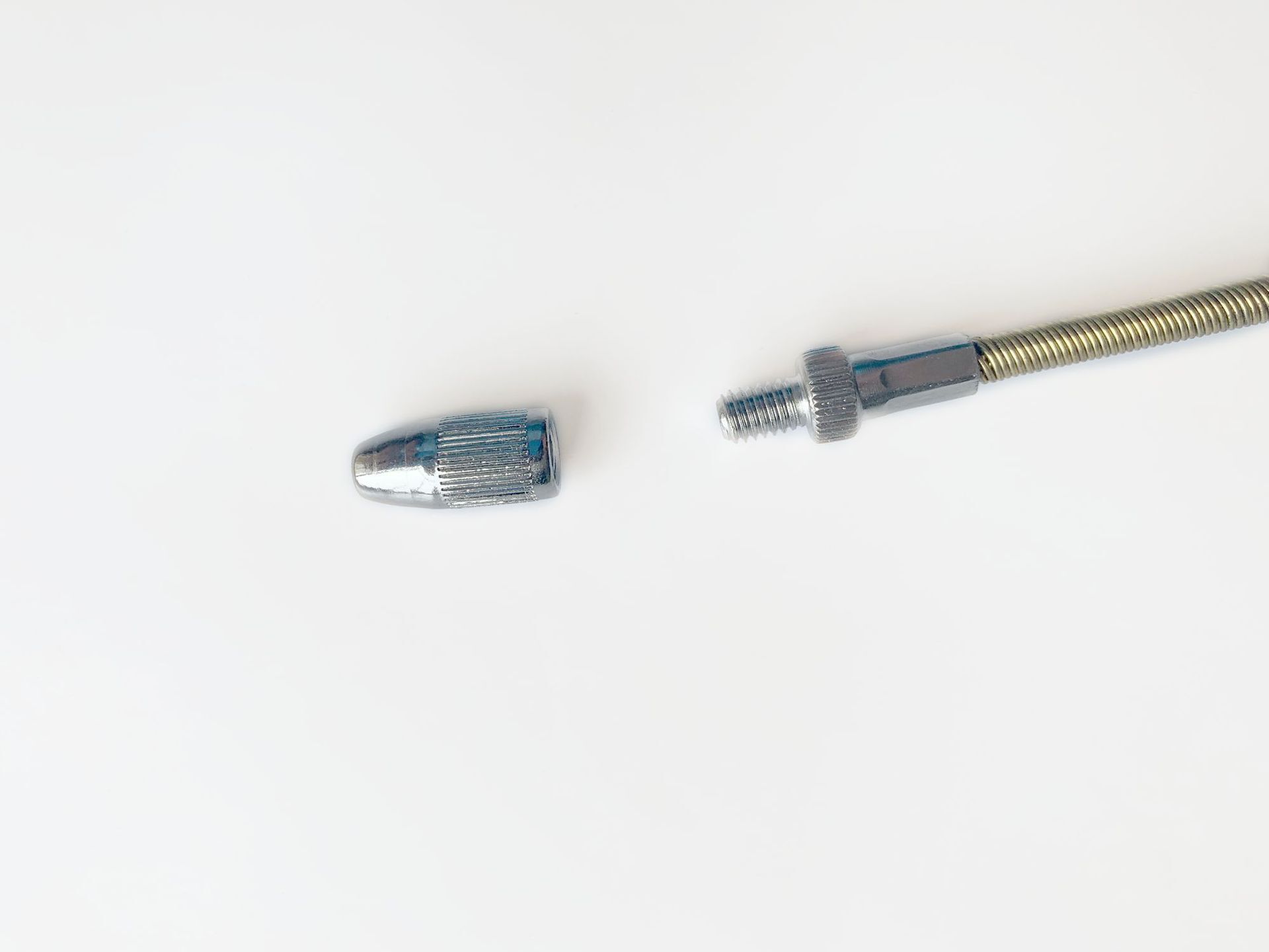 工廠金色金屬拉線杆引線杆穿線杆可拆卸頭彈簧杆彈簧頭33cm4.8mm