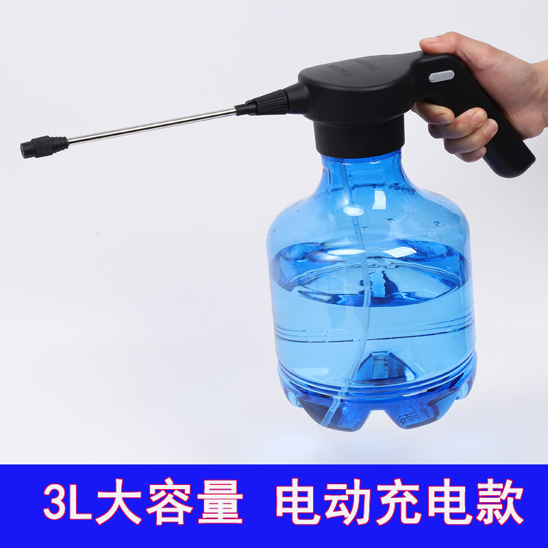 Bình xịt rửa xe điện 3L tích điện, bình xịt nước 3L
