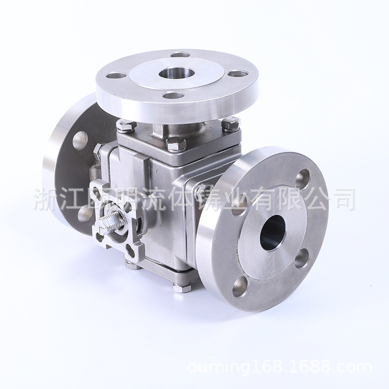 Silicon soluble Q44F/Q45F Triton French ball valve 304L Triton French square ball valve