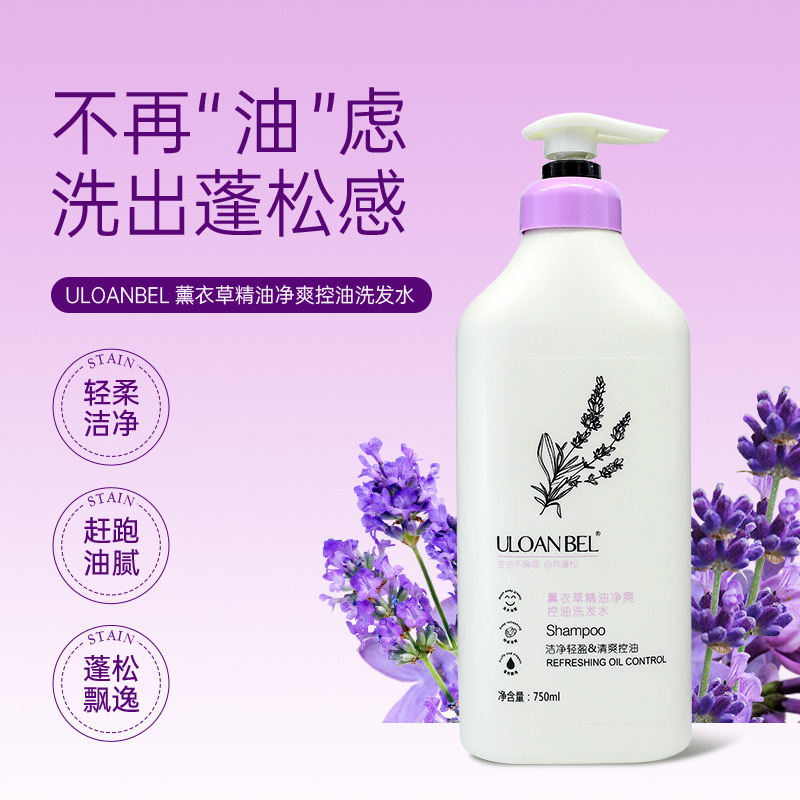 堅果精油柔順洗髮水750ml 蓬鬆清爽絲滑洗頭膏乳男女士大容量正品