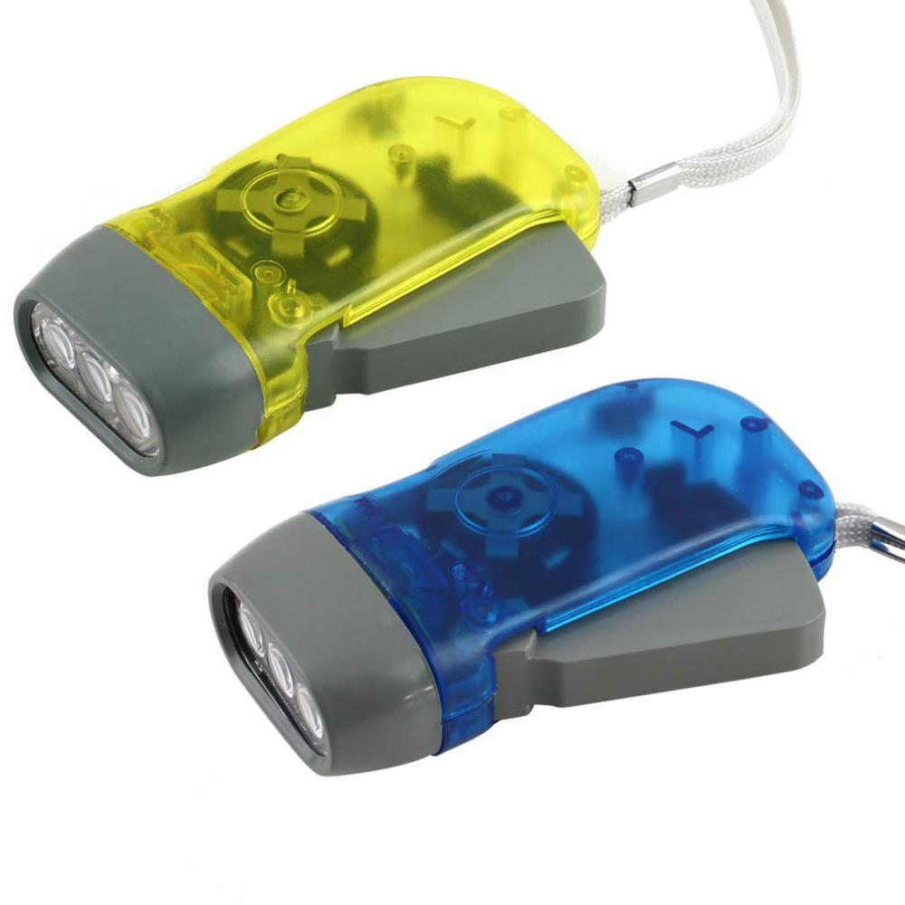 Hand-on flashlights, hand-on flashlights, hand-on power 3 lights, 3 LEDs, mini-light flashlights, promotional gifts.