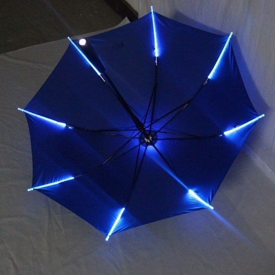 It's full of starstar LED LED umbrellas, light umbrellas, creative sunproof double-layer straight umbrellas.