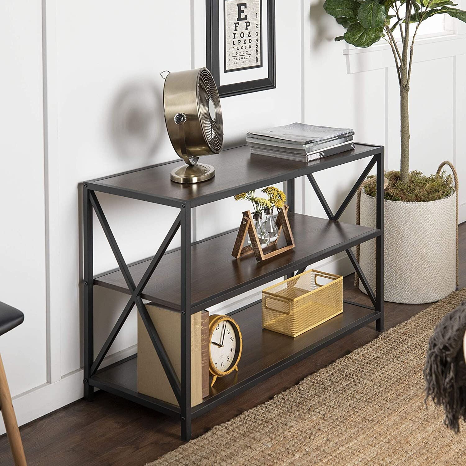 Two floors of floor shelf bedroom furniture in the locker room to display home-based small shelf kitchen racks