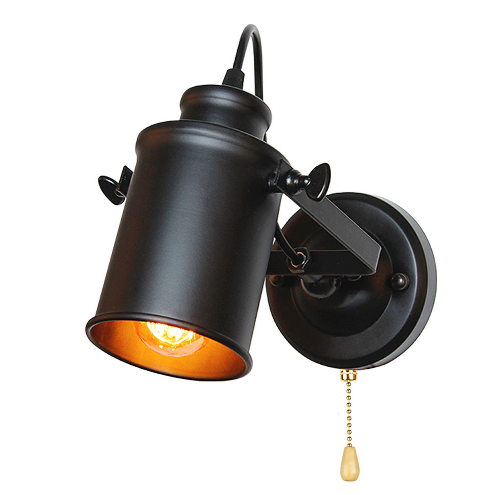 Loft Industrial Wind Retro-Light Orbital Lamp Hotel