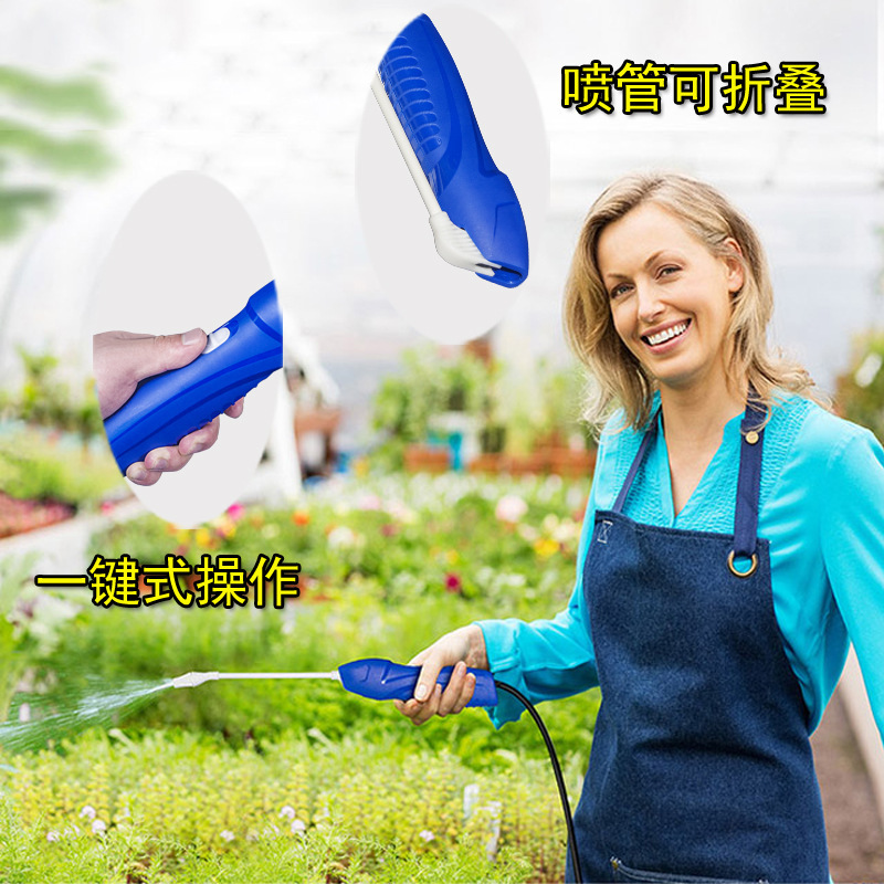họa tiết phun điện làm sạch phân bón đa chức năng xoay vòi áp suất cao