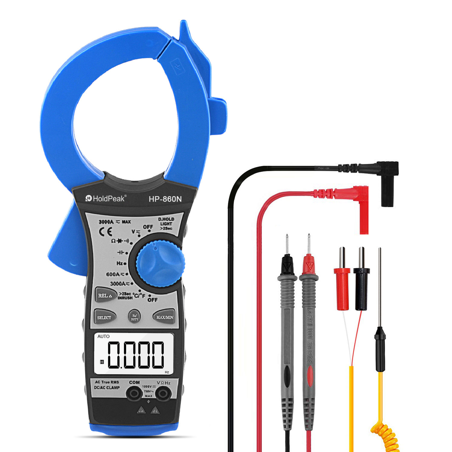 HP-860N super-power 3000A plating meters.