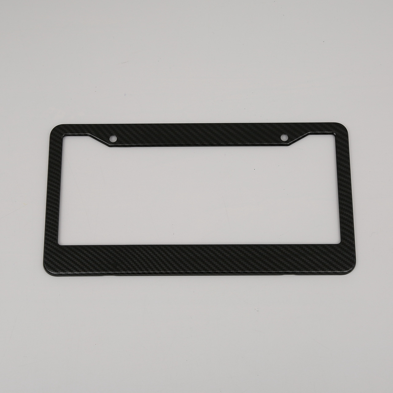 Car license plate frame.