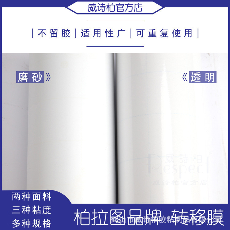 Plant wholesale platonic PVC transfer membrane locator tape