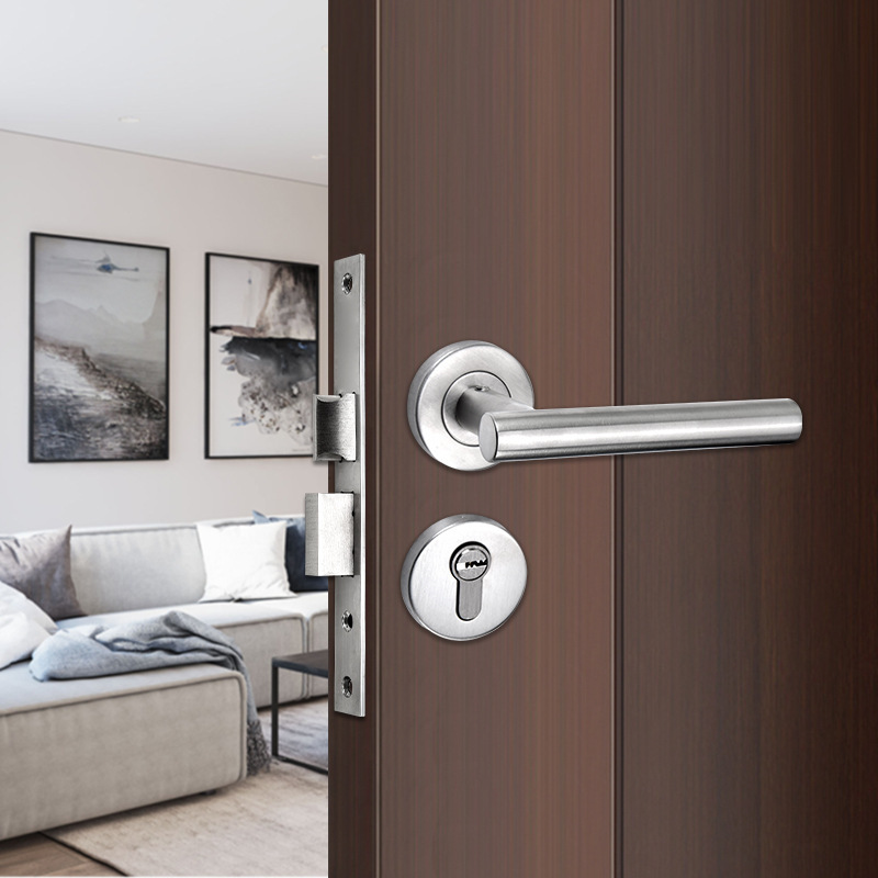 The branch lock tunnel locks stainless steel zipper locks the new Chinese door locks the wood locks