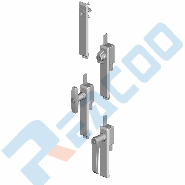 Supply, pole lock, series 4101-4104, distribution box door lock, control cabinet.