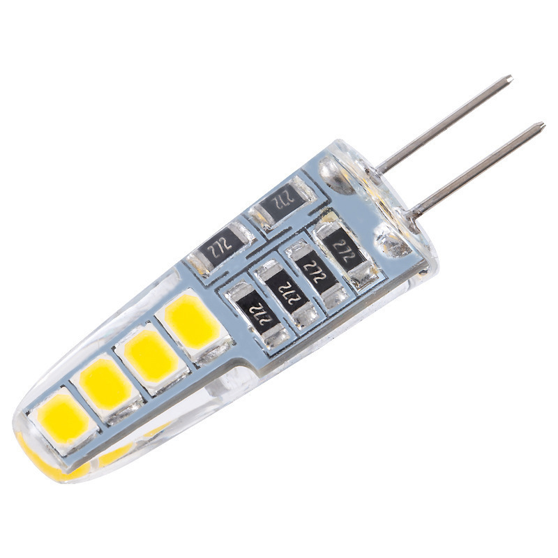 LEDG4 lightball high pressure of 220 VledG4 interpolated crystal light source light bulb headlight G4 silicone corn bulb